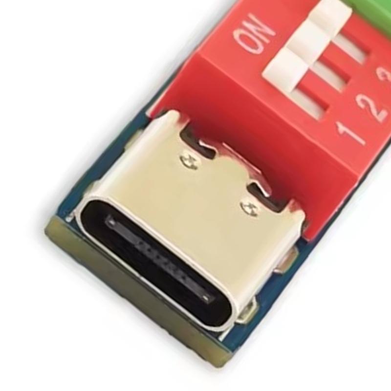 Programmable Power Supply Testing Tool DC5-20V Power Module For Fast Charging Voltages Adjustment Via DIP Switches