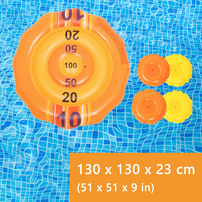 Piscină de Vară Jucării Gonflabile Jocuri cu Apă Plutitoare Volleybal Fotbal Joc de Aruncare Inele Accesorii Piscină Petrecere pe Plajă Jocuri Sportive