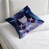 GGenshin Columbina Impact Square Pillow Case Soft Decorative Throw Pillow Cover for Home Sofa Bed