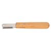 Dog Stripping Knife Wooded Handle Remove Floating Hair Comfortable Professional Pet Grooming Tool