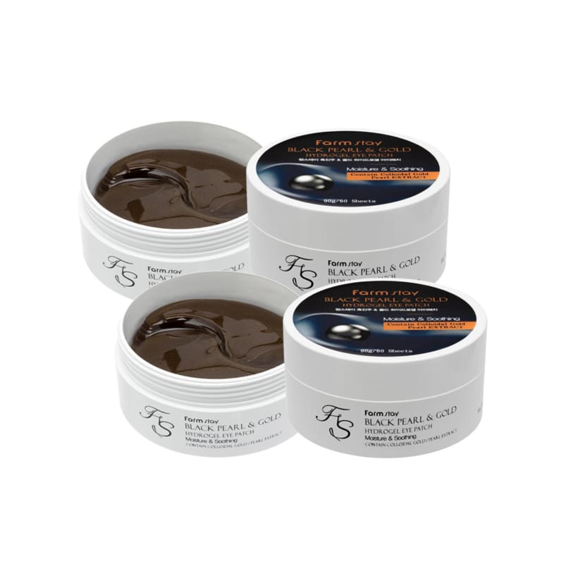 

(1 + 1) Гидрогелевые патчи для глаз Black Pearl & Gold 90 г (60 листов)