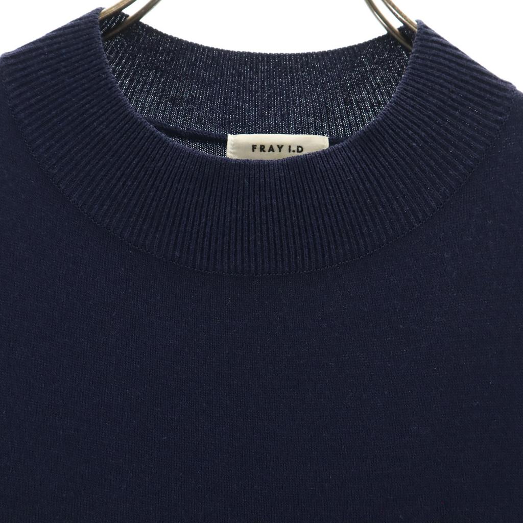 FRAY I.D Made In Japan Multi-PleatedPattern No Sleeve One Piece F Navy Women Used