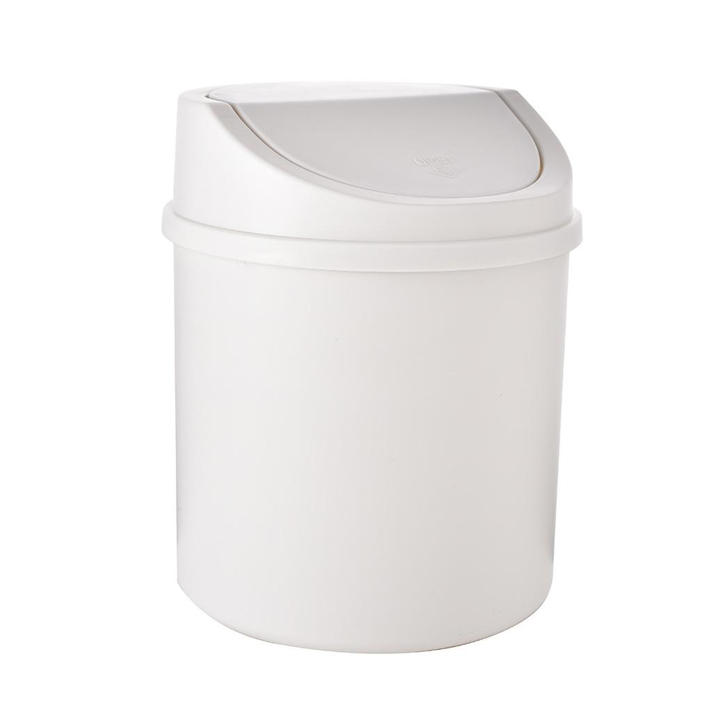 

Мини-мусорная корзина, настольный стол, мусорное ведро, пластиковая коробка для мусора, мусорная корзина для домашней комнаты, ванной комнаты, туалета, бизнеса бежевый