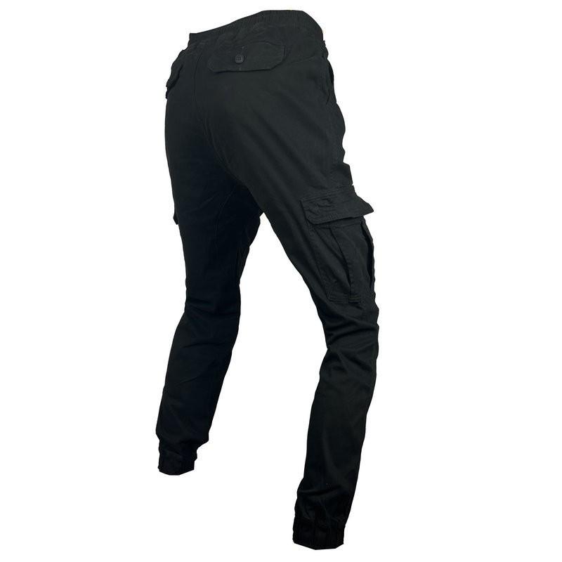 Mens Motorcycle Racing Pants With Knee Protection Slim Fit Tactical Riding Trousers Street Track Use