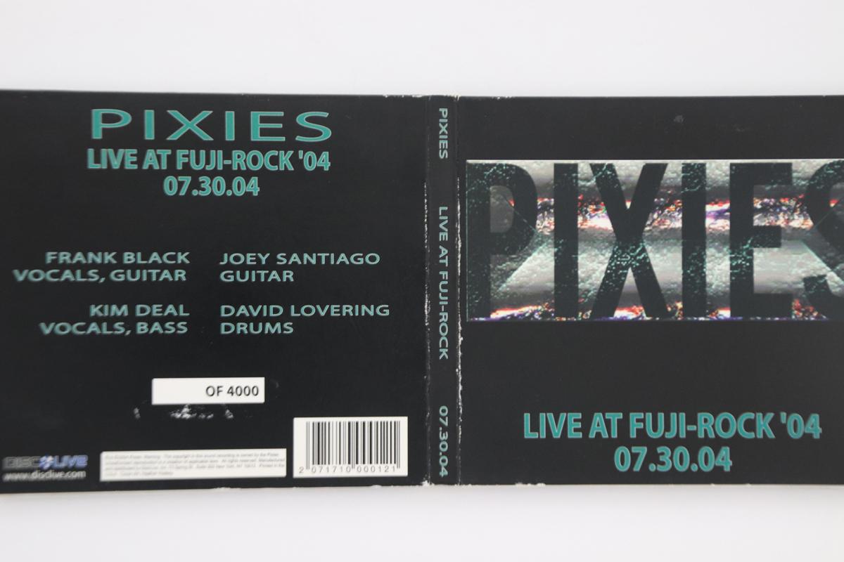 

CD PIXIES - Live At Fuji-rock 04 - 07.30.04 PX0407073001 DISC LIVE 2004 US Rock Used