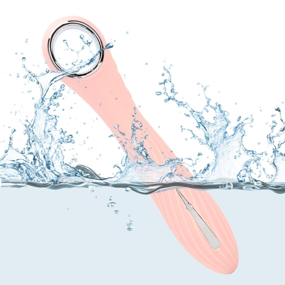 12 Frequency Electric Shocker Pulse Dildo Vibrator Female Masturbator G-Spot Vibrating Bullets Adult Sex Toys For Woman