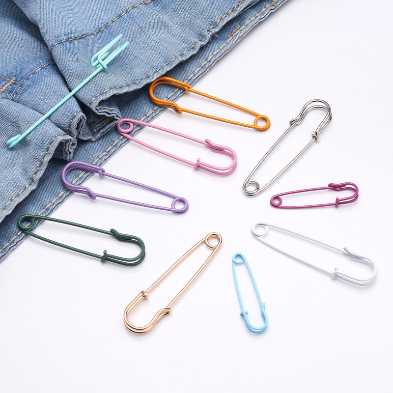 Colorful Metal Brooch for Skirt and Pants Waist Adjustment, DIY Jewelry Accessory