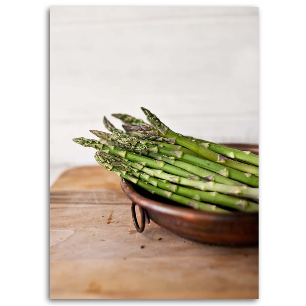 Canvas Print, Green Asparagus