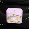 1pc Car Trash Bin, a Mini Multifunctional Garbage Container That Hangs On The Back of The Car Seat Or Door,Designed with a Lid