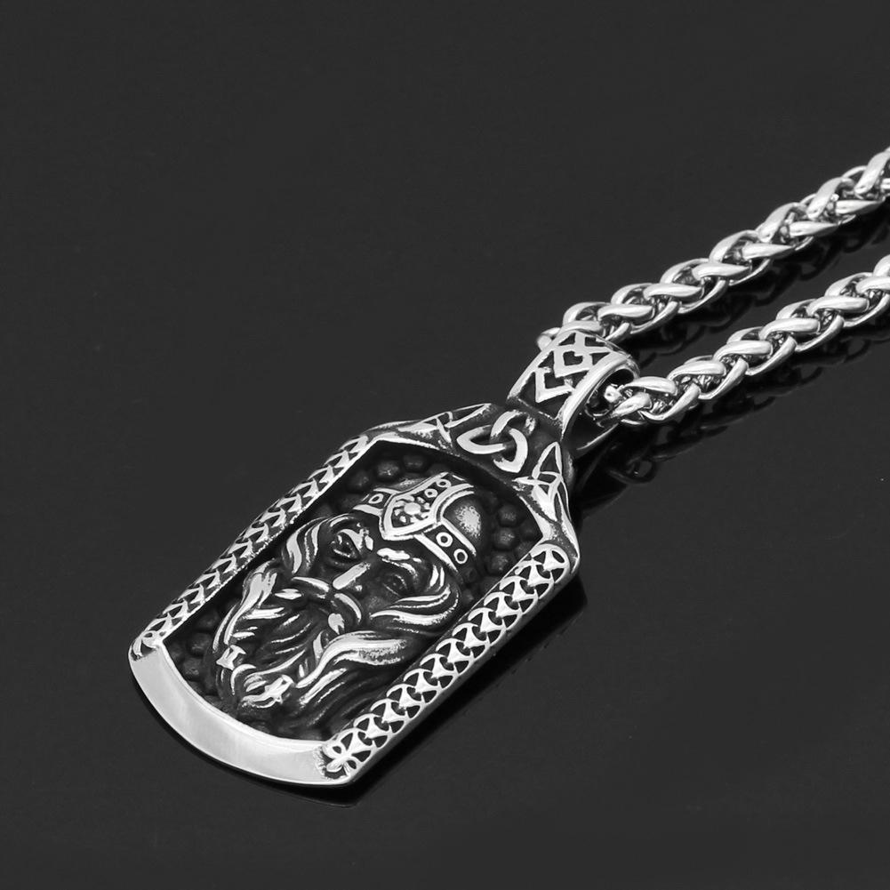 Viking Knight Nordic Necklace Nordic Rune 388