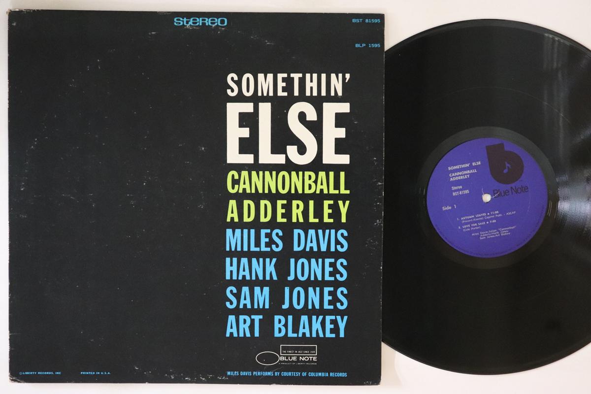 

LP Record CANNONBALL ADDERLEY - Somethin Else BST81595 BLUE NOTE 1973 US Jazz Used
