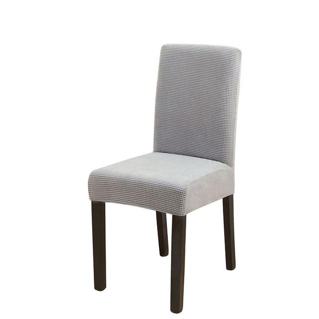 Simple One-piece Stretch Chair Cover Home Furniture Hotel Dining Table Chair Cover Chair Cushion Chair Back Integrated Cover
