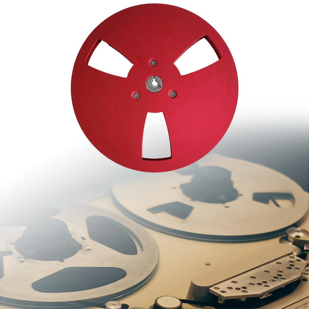 1/4 7 Inch Empty Reel Aluminum Accessories Lightweight Opening Machine Part Sturdy Open Sound