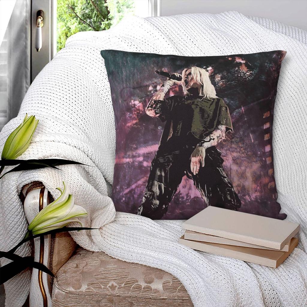 Emily Armstrong Dead Sara Square Pillowcase Polyester Linen Velvet Printed Zip Decorative Sofa Cushion Cover