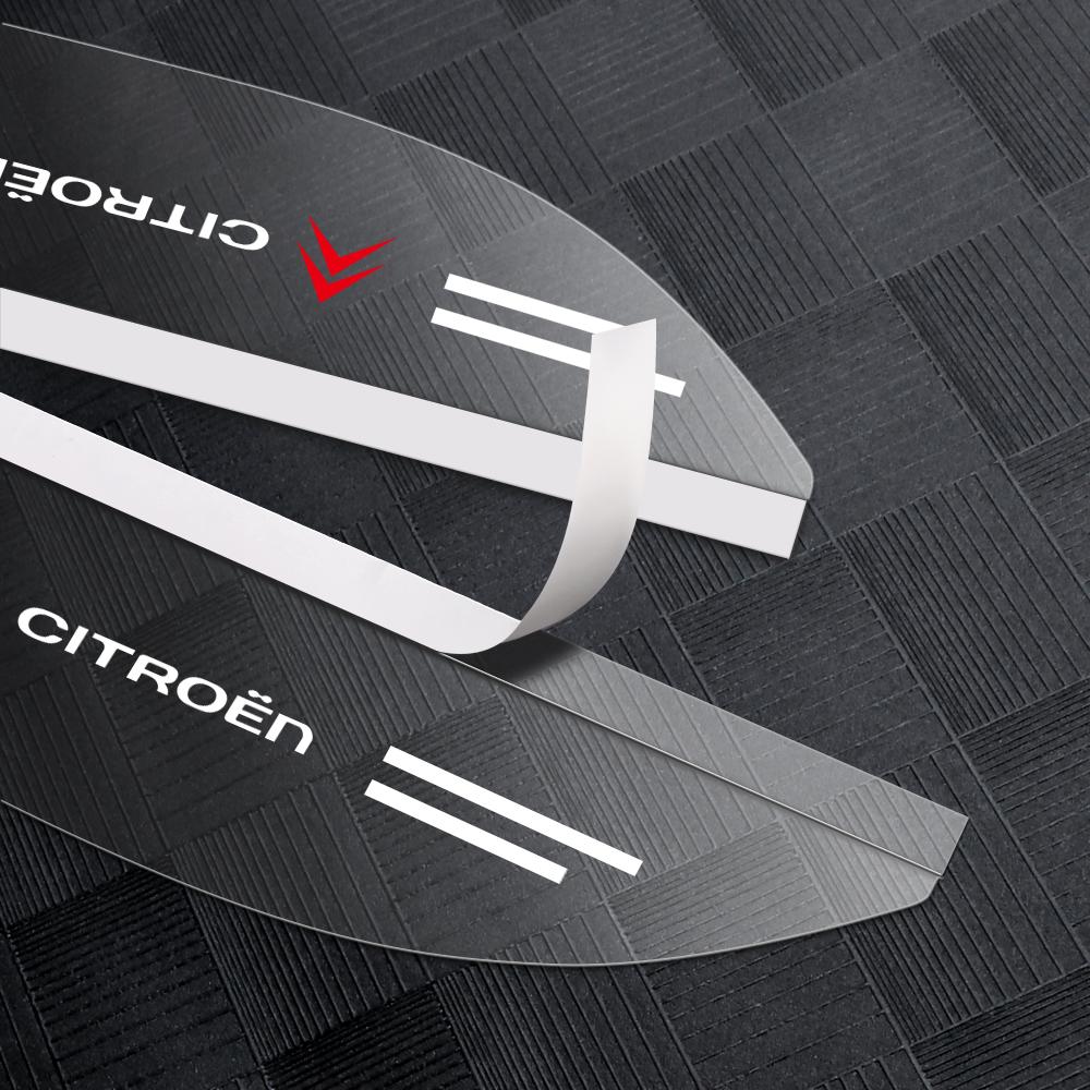 2Pcs Car Rearview Mirror Rain Eyebrow Sun Shade Protector Sticker For Citroen C4 C3 C-Elysee C5 C1 DS DS3 DS5 DS4 Jumper Picasso