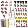 MOC Medieval Military Weapons Building Blocks Parts Castle Knights Soldier Sword Bow  Helmet Spear Bricks Boy Toys Gift