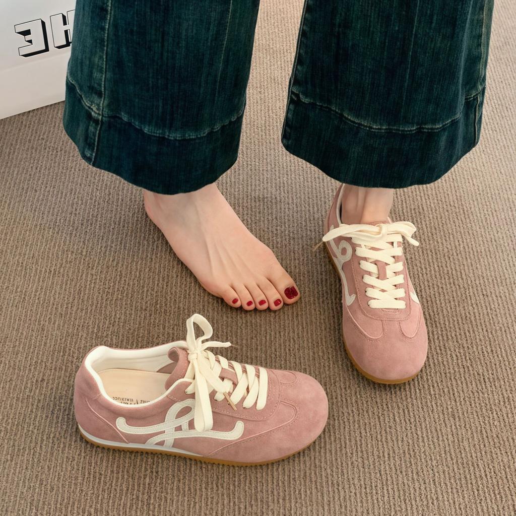 Dexun shoes women's spring and summer new models show height ultra-light flat-bottomed retro versatile Forrest Gump shoes casual super soft board