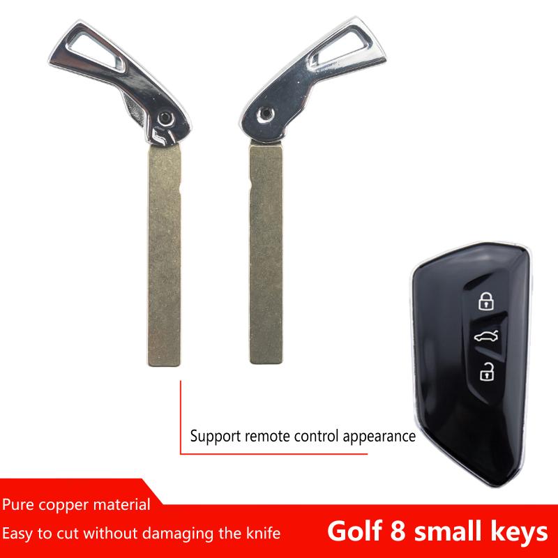 1/3/5PCS Car Key Blade HU162 Smart Keyless Remote Blank Fob for ID3 ID4 Golf8 Vehicle Accessories