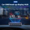 M26 OBD2 Car HUD Head Up Display Digital Speedometer Voltmeter RPM Fuel Consumption Water Temp Gauge With Alarm Car Electronics