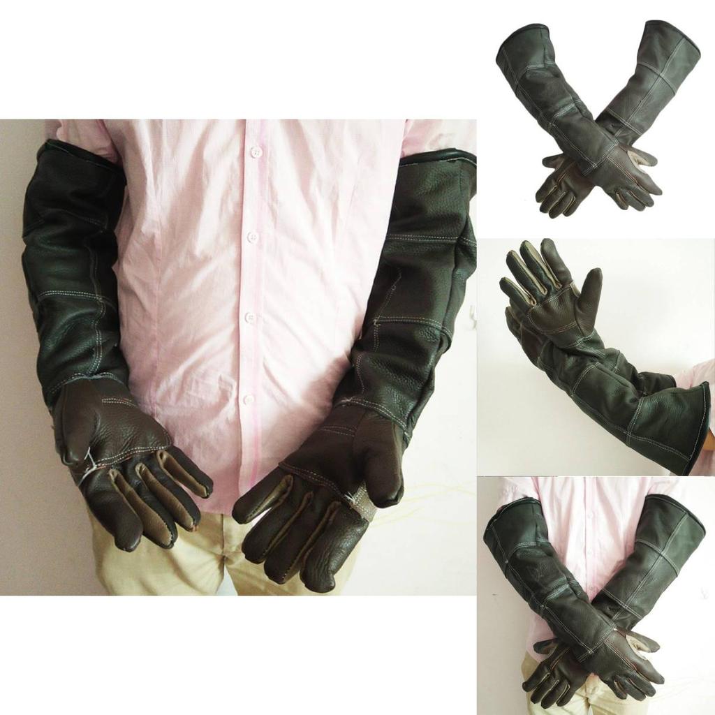 Cat Dog Biting Prevention Gloves With Waterproof And Cutresistant Material For Pet Grooming And Wildlife Care