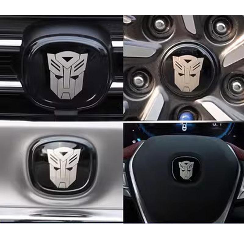 For 2022-2025 Changan Eado Plus Car Logo Stickers Front Rear Steering Wheel Metal Sticker