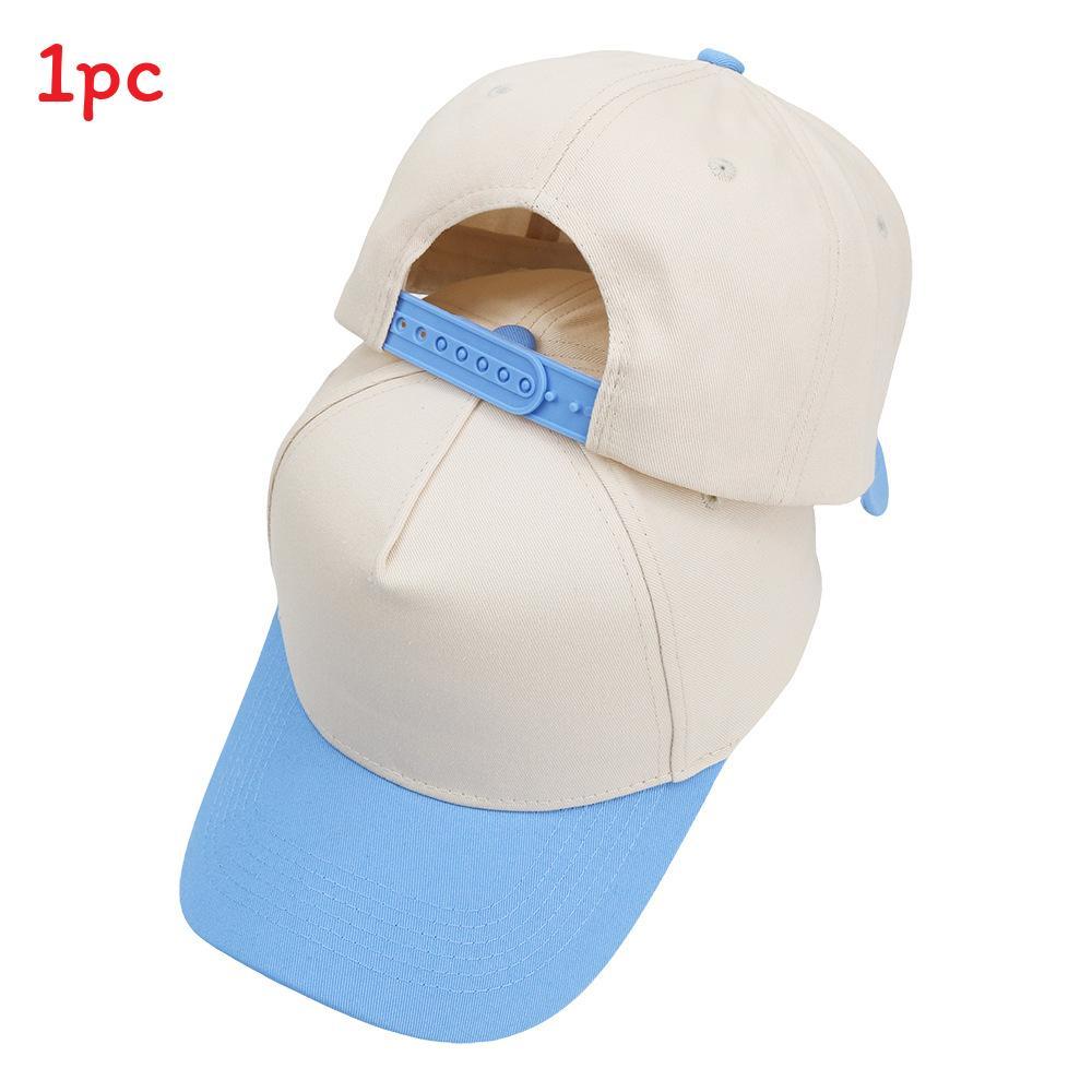Cotton Baseball Cap With Embroidered Lettering For Casual Men Women Summer Sun Protection