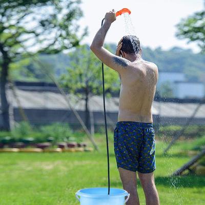 12V Portable Outdoor Shower, Camping Shower Kit Travel Shower with Hook and Strong Pump for Camping Boating Pet Clning