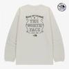 The North Face Vintage Long Sleeve Tee Cream Nt7tr51k