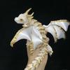 30cm Creative 3d Printed Dragon Statue With Wings Resin Art Decoration Dragon Home Office Desktop Decoration Decoration