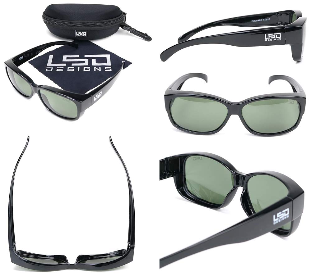 Love Soul Dream Overglasses Type2 Matte Green Black/Gray
