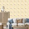Cream and white Cats wallpaper for living room and bedroom 50x1000