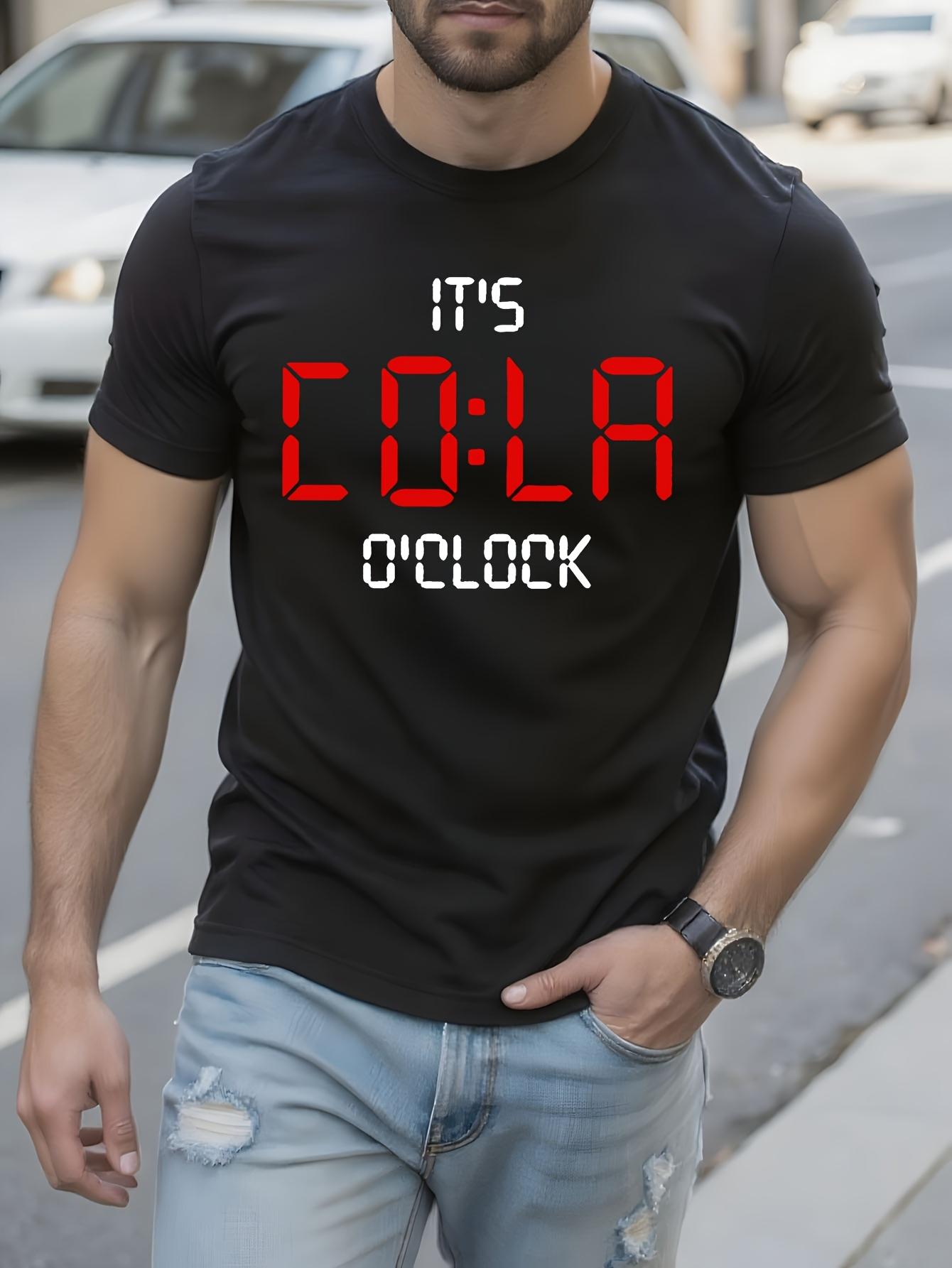 Graphic Tshirt Graphic Novelty Tshirt - ITs COLA OCLOCK D... XXXL