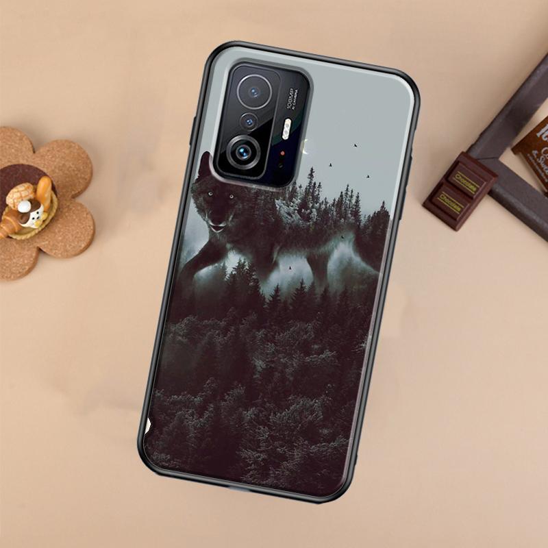 Wolf Art Case For Xiaomi 13 14 Ultra 11T 12T 13T 14T Pro POCO X7 Pro X3 X5 X6 F3 F5 F6 M6 Pro Cover