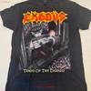 Hot Exodus Tempo Of The Damned Black S 5xl T Shirt Vintage Designer Clothes Breathable Soft Stretched Streetwear