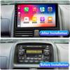 Android 2Din Car Radio for Honda CRV 2001-2006 CR-V 2 Multimedia Video Player Navigation Carplay Stereo Head Unit 9"Autoradio