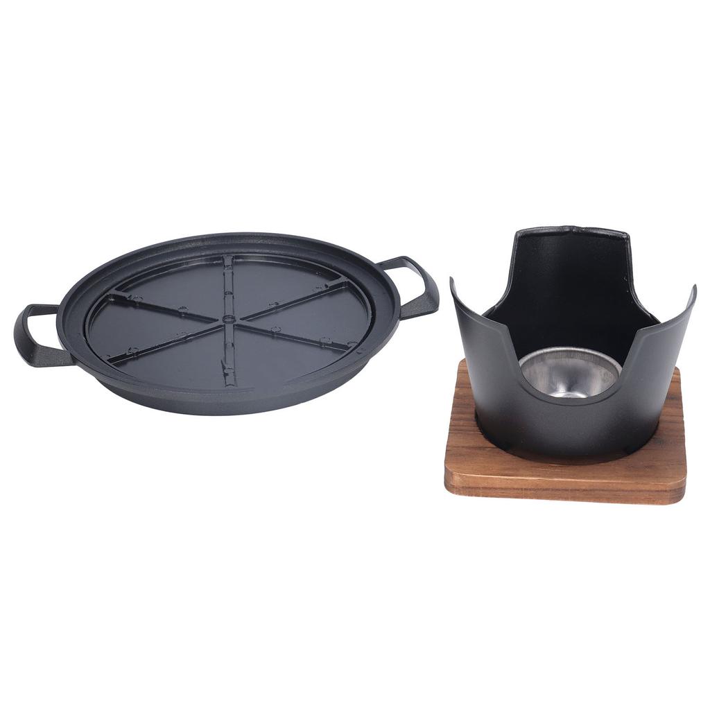 Bærbar bordgrill Støpt aluminium Liten grillovn for Camping Piknik Samling