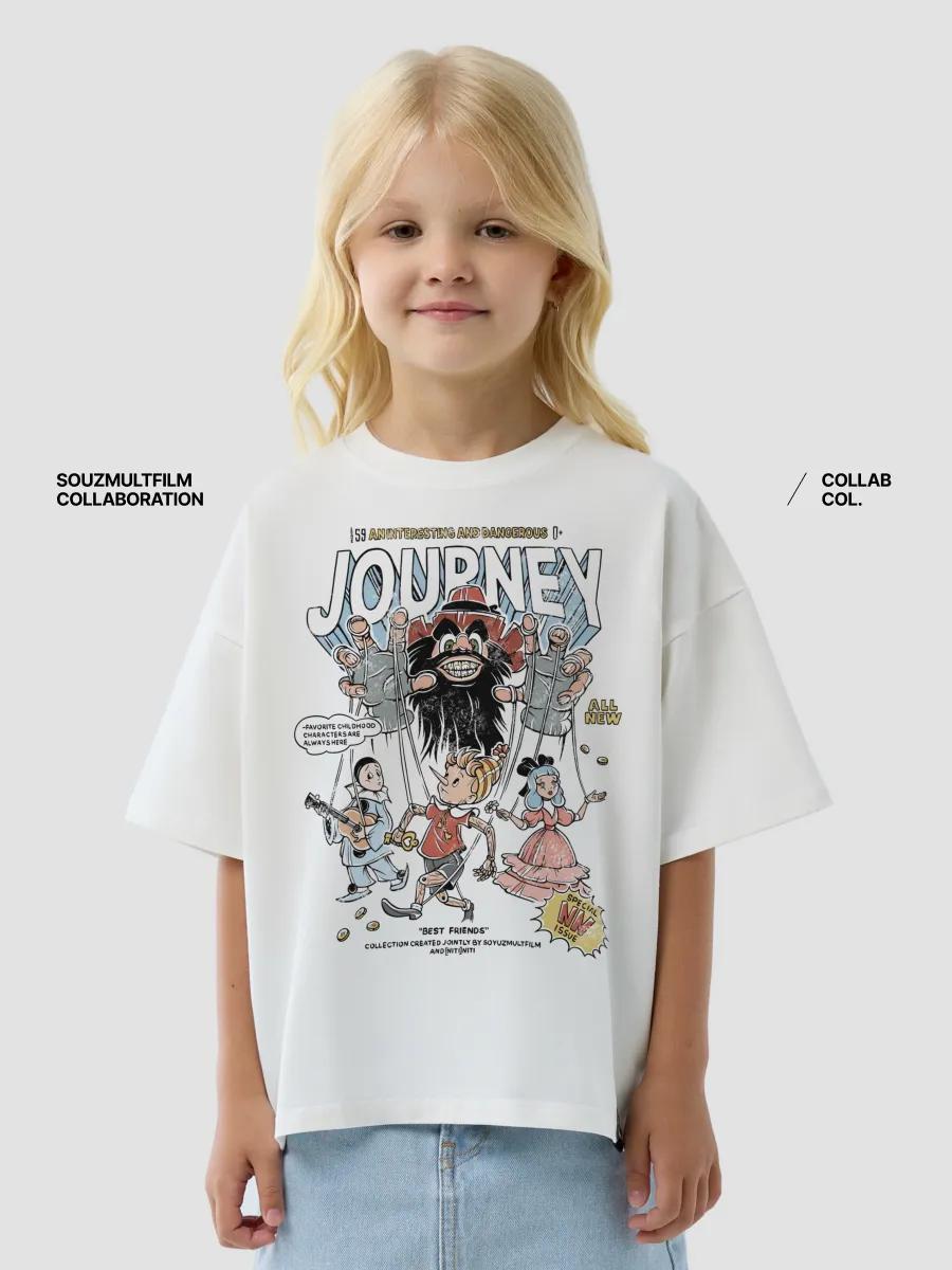 T-shirt with Soyuzmultfilm print 2XL