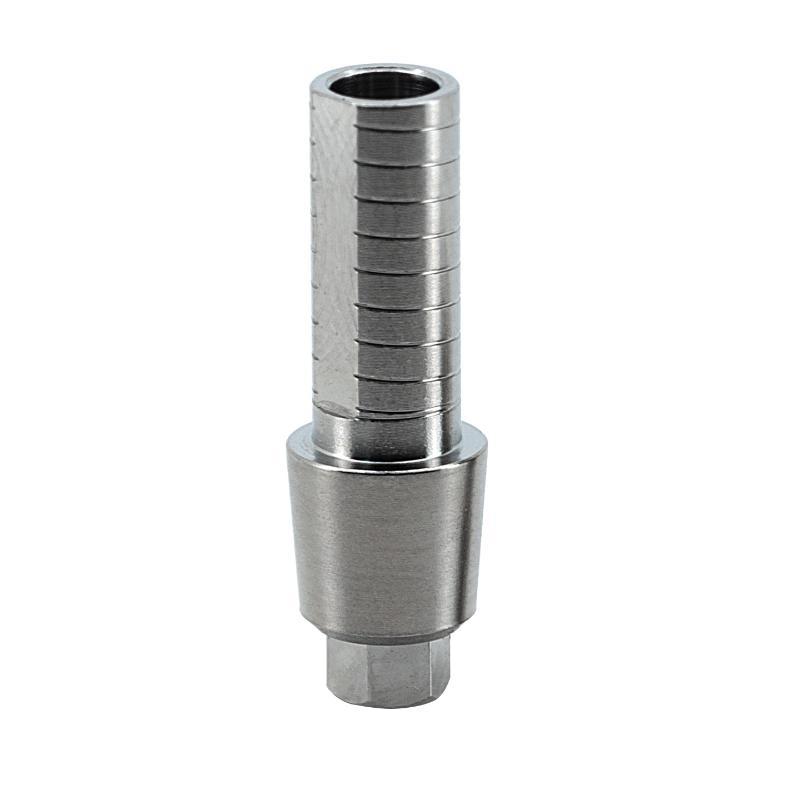 For Adin Temporary Abutment Dental Implantstraight Cylindrical Titanium Oem Odm Prosthesis Lab Screw Retained Parts
