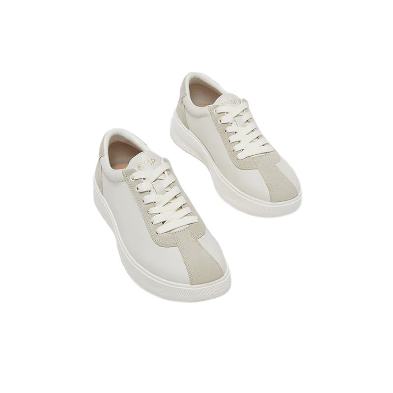 SKAP Men s Casual Thick-Sole Low-Top Sneakers 39