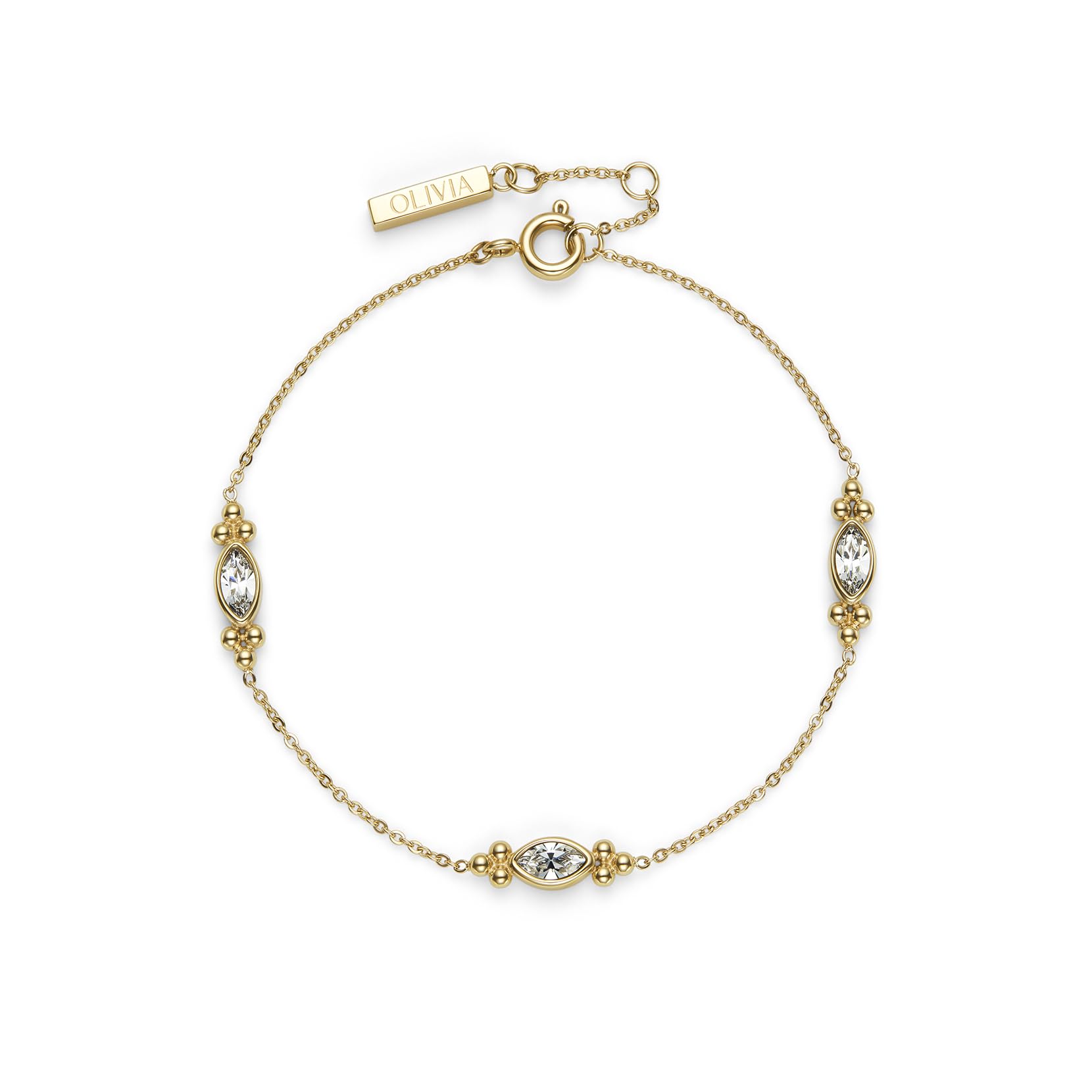 

Olivia Burton Classic Dainty Gold Bracelet Women s (24100280) золотий