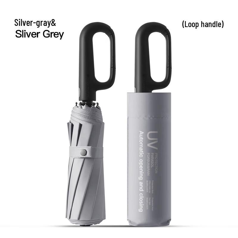 MAYDU Automatic 3-Fold UV Protection Sun/Rain Umbrella