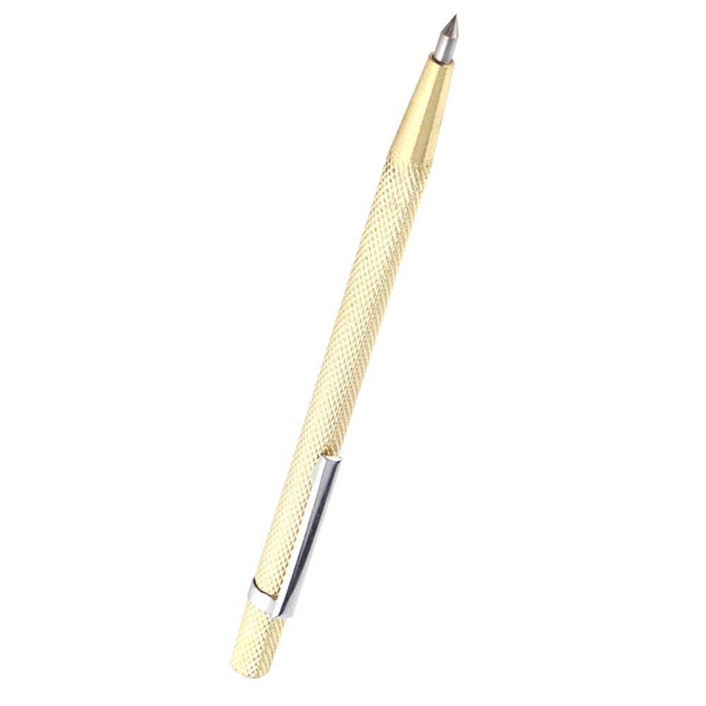 5.7 Inches Length Scriber Tool Gold Color Glass Engraver Engraving Pen Tool For Precision Marking