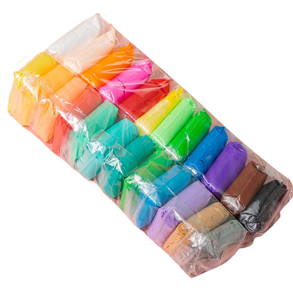 Super Light DIY Toys 36/24/12 Colors Kids Modelling Clay Set Craft Kit Multiple Colors Air Dry Clay Modeling Clay DIY Crafts