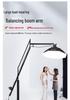 Large Photography Boom Arm Stand with Cantilever and Square Tube Slide for Studio Lighting