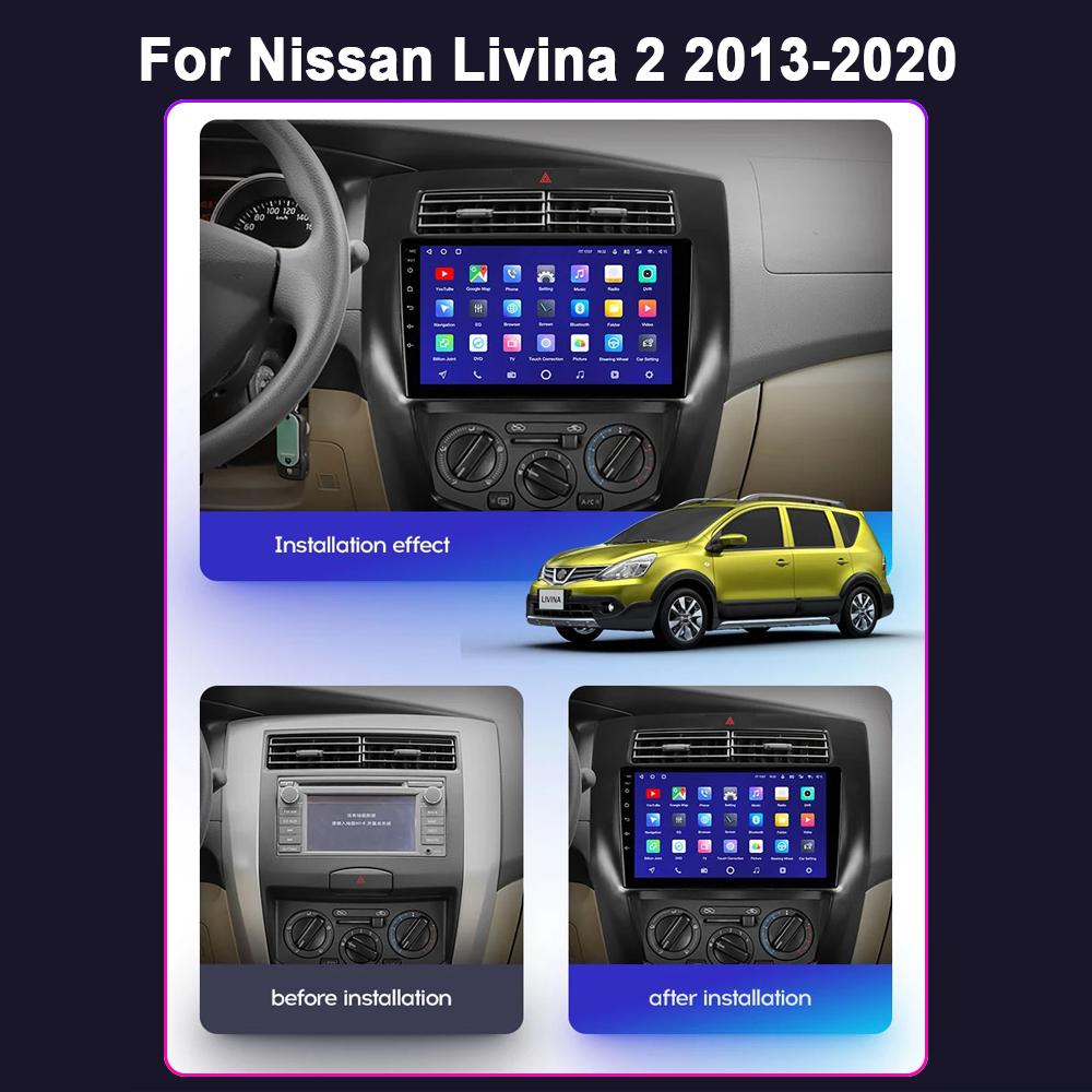 For Nissan-Livina 2 - 2013-2020 GPS Navigation Multimedia Video Player Stereo Navigation for Car Navigation Auto Wifi Car Camera