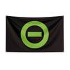 3x5 Fuß Schwere Rockband-Typ-O-Negativ Flagge Polyester Digitaldruck Banner für Schlafzimmer Wandkunst Außen Wandteppich Dekoration