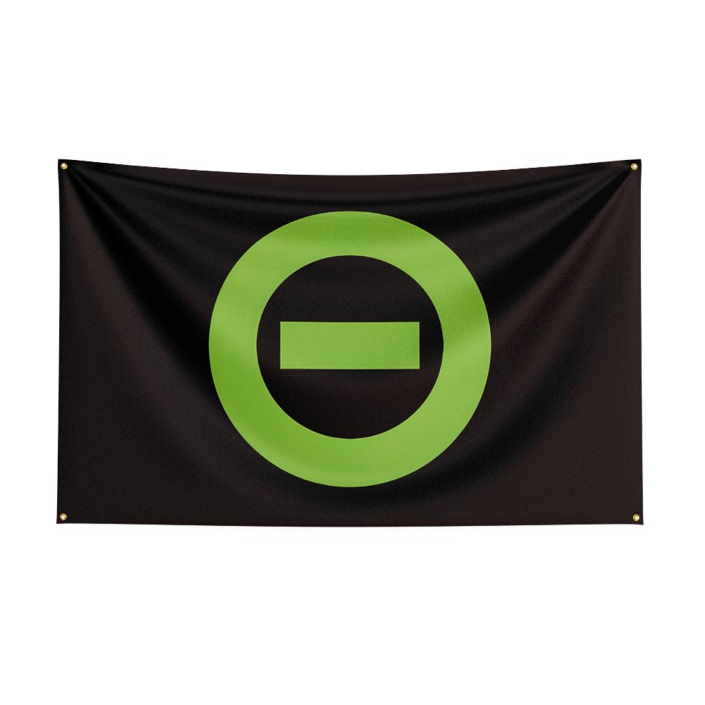 3x5 Fuß Schwere Rockband-Typ-O-Negativ Flagge Polyester Digitaldruck Banner für Schlafzimmer Wandkunst Außen Wandteppich Dekoration