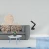 Tropical Palm Ladder Thinker Wooden Resin Wall Art Creative Jungle Abstract Figure Handicraft