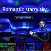 ABS LED Car Roof Light Adjustable USB Decorative Lamp New Ambience Light  Car Interior
