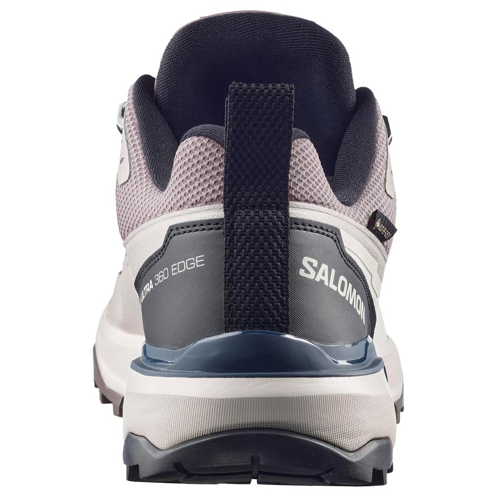 Salomon X Ultra 360 Edge Gore-Tex Comfortable Versatile Shock Absorbing Waterproof Support Hiking Shoes Men Hiking Shoes Pink Gray 491563